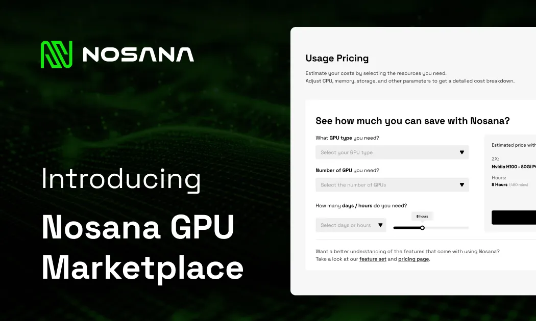 Nosana's GPU Marketplace is Open to the Public