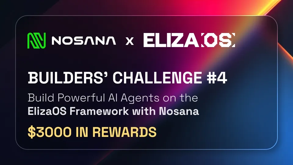 Nosana x ElizaOS Agent Challenge