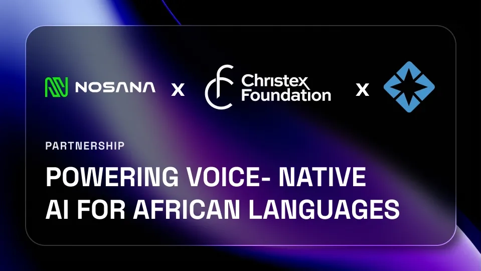 Empowering African Languages with AI: How Christex and Geneline-X Use Nosana to Build Inclusive Voice Models