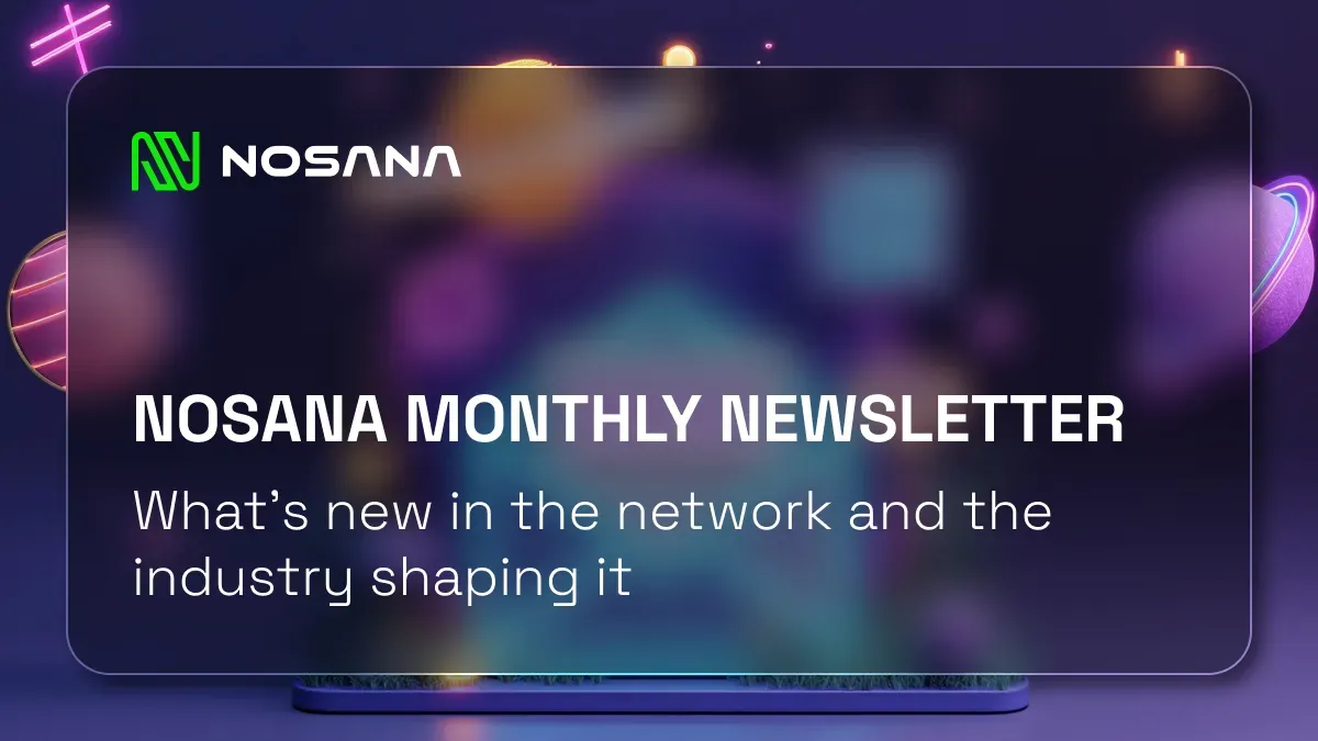 May on Nosana: Builders, GPU Demand, Community Momentum, and What’s Next